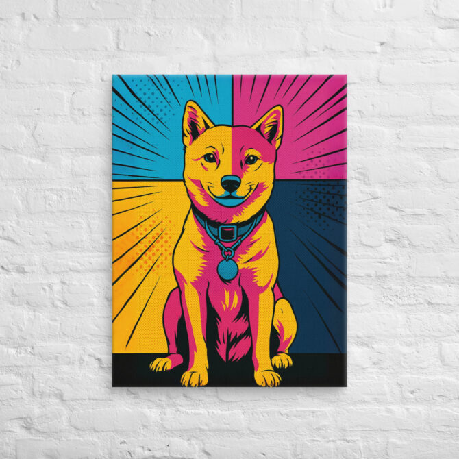 Pop Art Explosion – Custom Pet Canvas Wall Art - Image 2
