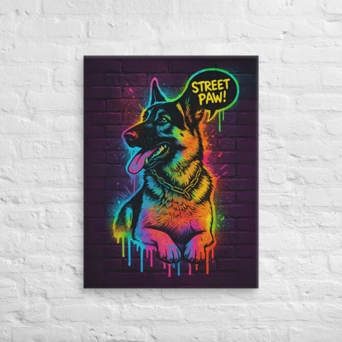 Graffiti Tag Style – Custom Pet Canvas Wall Art - Image 2