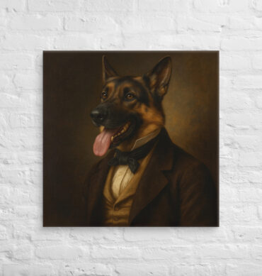 Victorian Noble Portrait – Custom Pet Canvas Wall Art