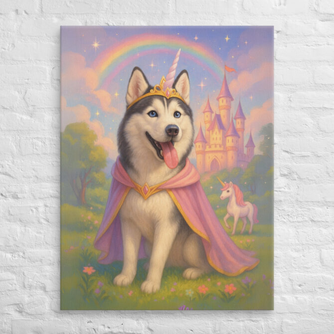 Fairy Tale Adventure – Custom Pet Canvas Wall Art with Your Pet’s Portrait - Image 3