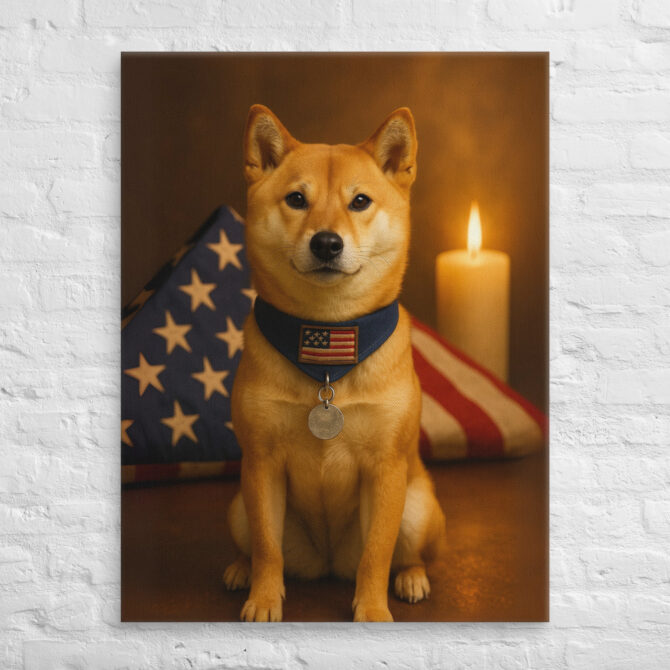 Veteran Tribute – Custom Pet Canvas Wall Art - Image 3