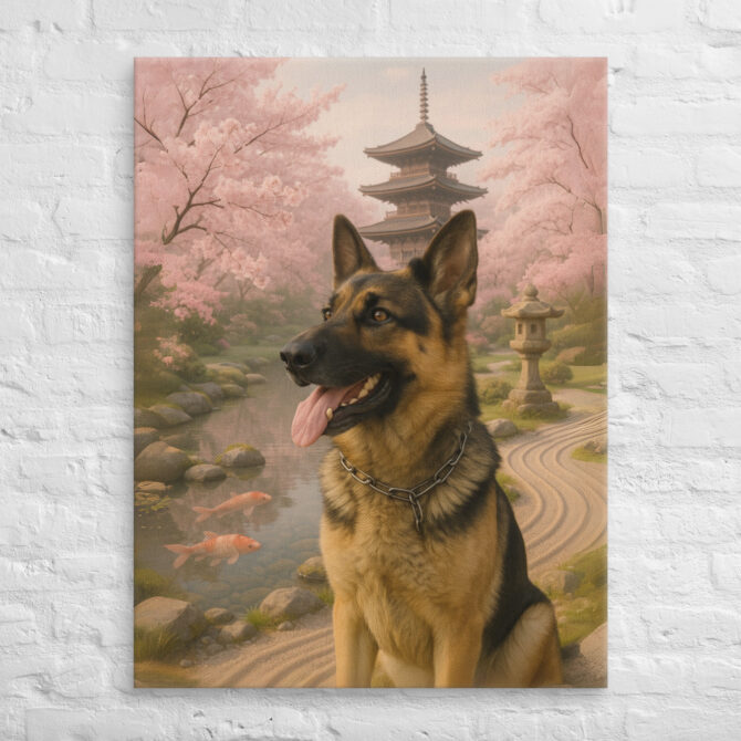 Zen Garden Peace – Custom Pet Canvas Wall Art for Unique Home Décor - Image 3