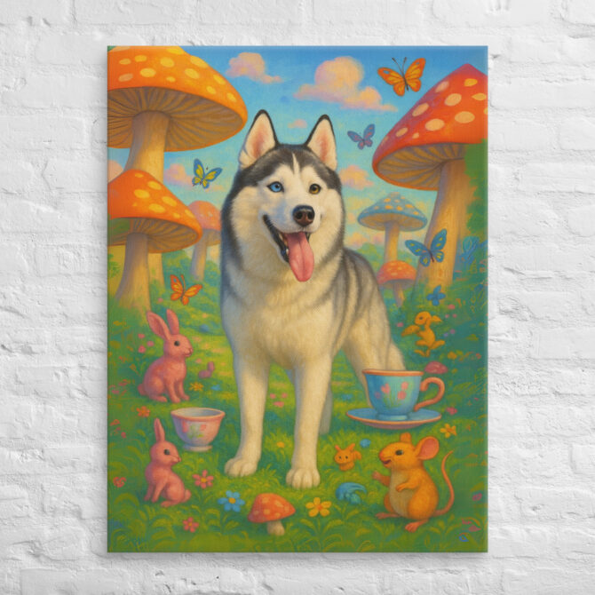 Pet in Wonderland – Custom Pet Canvas Wall Art - Image 3