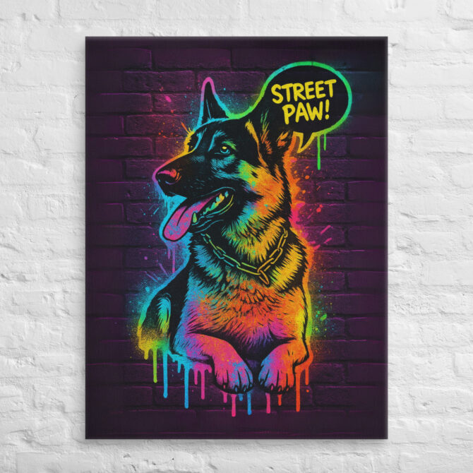 Graffiti Tag Style – Custom Pet Canvas Wall Art - Image 3