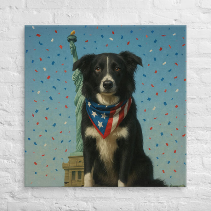 Liberty & Loyalty – Custom Pet Canvas Wall Art for Home Décor - Image 4