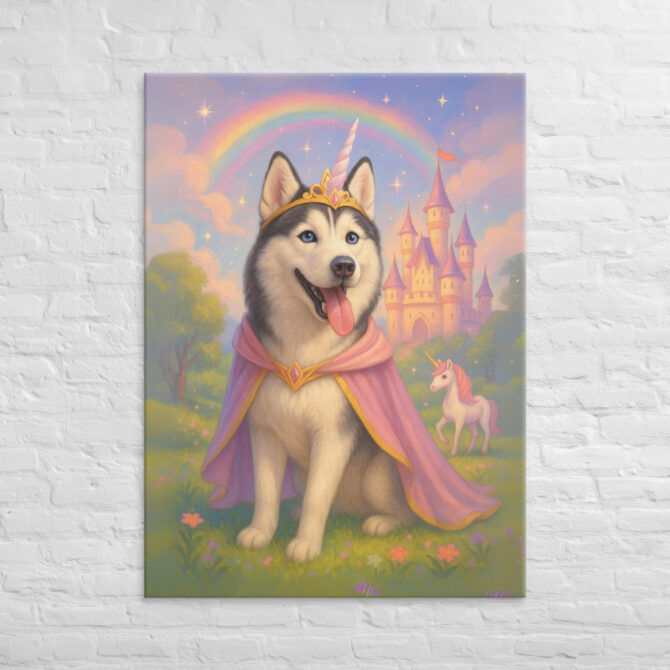 Fairy Tale Adventure – Custom Pet Canvas Wall Art with Your Pet’s Portrait - Image 4
