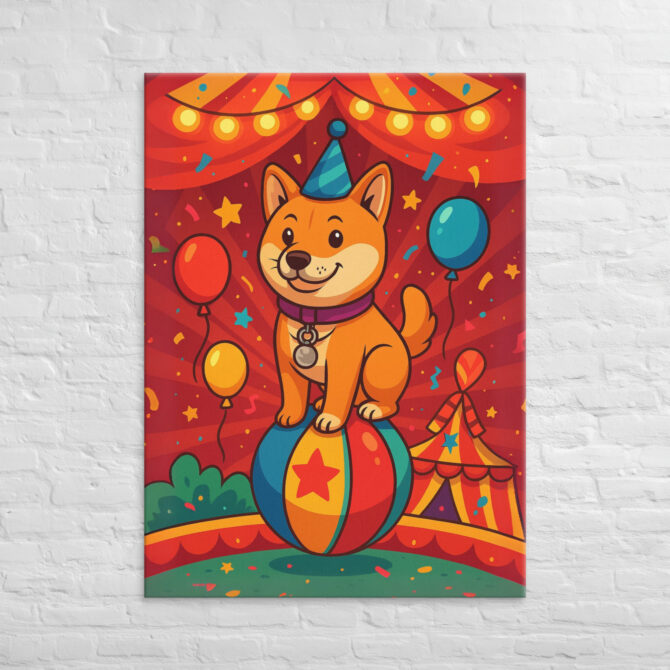 Circus Star Pet – Custom Home Décor Canvas Wall Art - Image 4