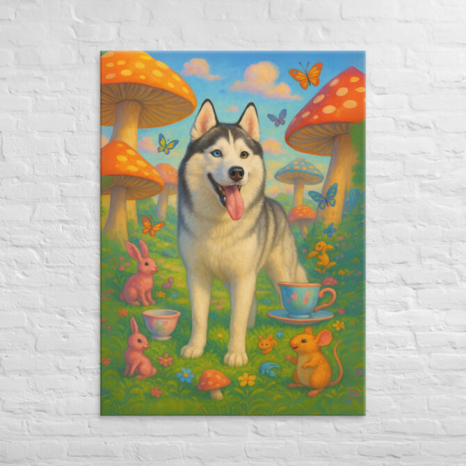 Pet in Wonderland – Custom Pet Canvas Wall Art - Image 4