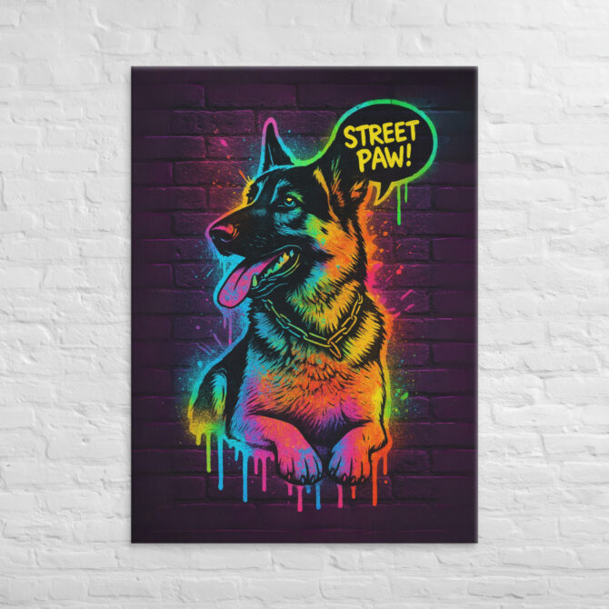 Graffiti Tag Style – Custom Pet Canvas Wall Art - Image 4