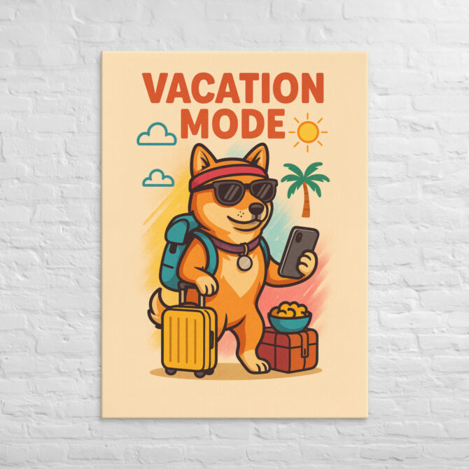 Pet Travel Explorer – Custom Pet Canvas Wall Art - Image 4
