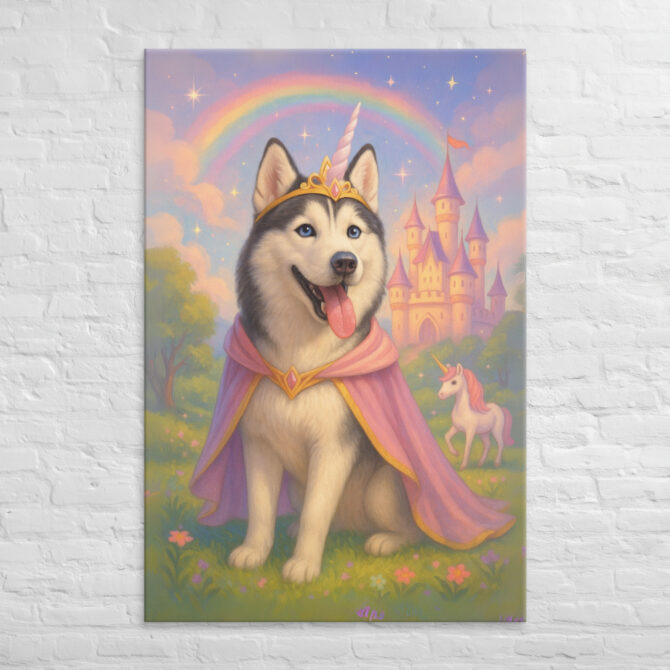 Fairy Tale Adventure – Custom Pet Canvas Wall Art with Your Pet’s Portrait - Image 5