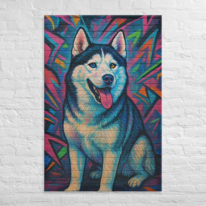 Artistic Graffiti Wall – Custom Pet Canvas Wall Art - Image 5