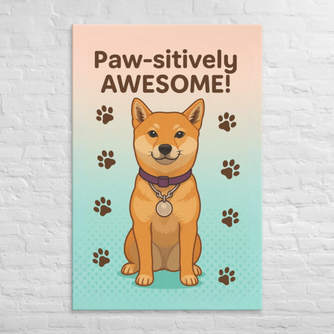Paw-sitively Awesome – Custom Pet Canvas Wall Art - Image 5