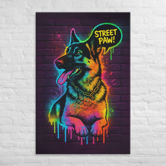Graffiti Tag Style – Custom Pet Canvas Wall Art - Image 5