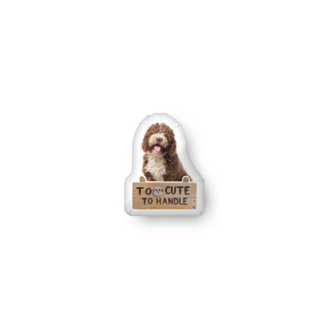 Too Cute To Handle – Custom-Shaped Pet Pillow - Image 2