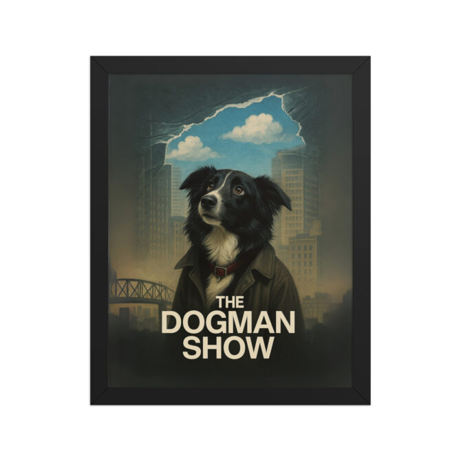 The Dogman Show – Custom Pet Movie Poster | Framed Artwork - Image 2