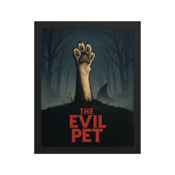 The Evil Pet – Custom Pet Poster in “The Evil Dead” Movie Style - Image 2
