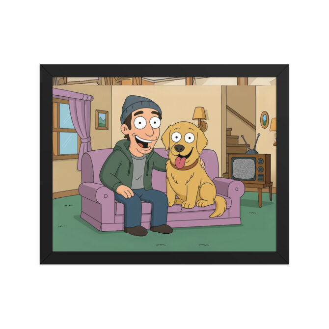 FAMILY GUY – Living Room Cartoon Pet Poster - Image 2
