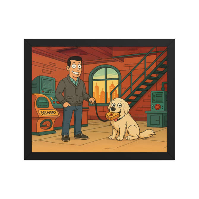 FUTURAMA Pet & Owner Poster – Planet Express Office - Image 2