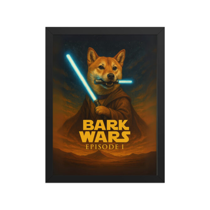 Custom Pet Star Wars Poster – Bark Wars: Episode I Print - Image 3