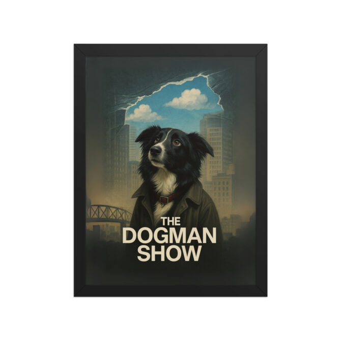 The Dogman Show – Custom Pet Movie Poster | Framed Artwork - Image 3