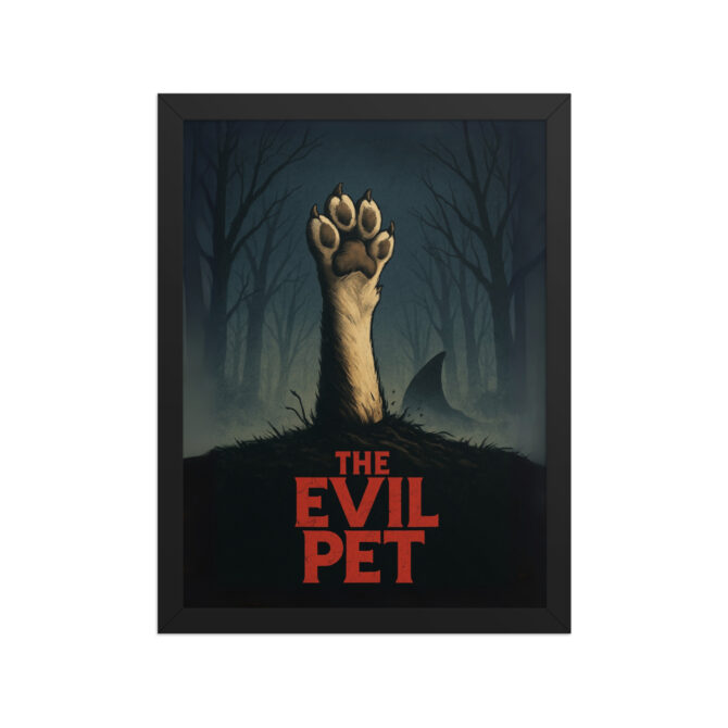 The Evil Pet – Custom Pet Poster in “The Evil Dead” Movie Style - Image 3