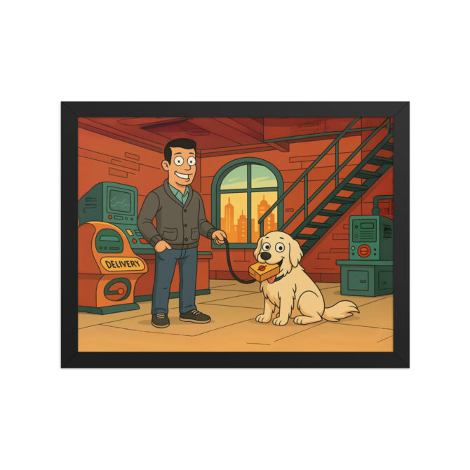 FUTURAMA Pet & Owner Poster – Planet Express Office - Image 3