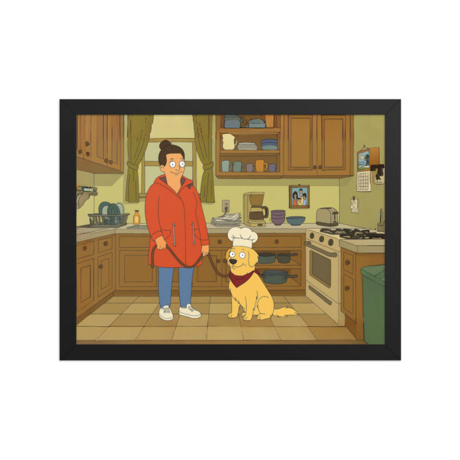 BOB'S BURGERS – Apartment Kitchen Custom Pet Poster - Image 3