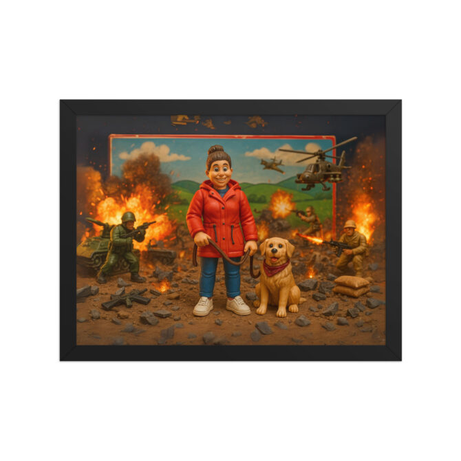 ROBOT CHICKEN Toy Battlefield Custom Pet & Owner Poster - Image 3