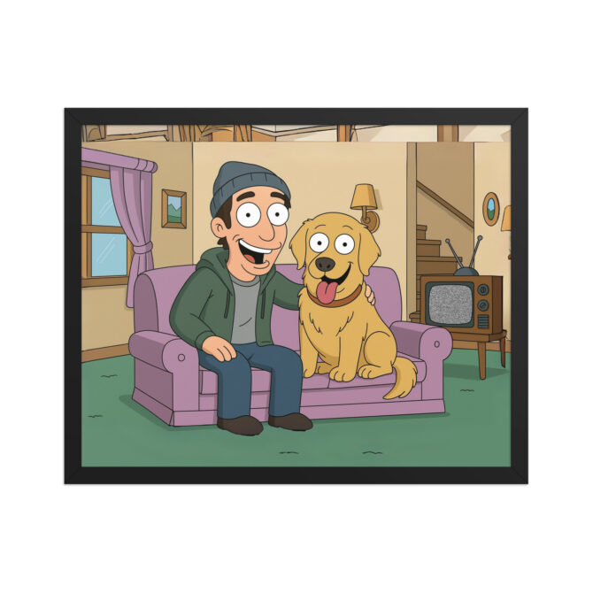 FAMILY GUY – Living Room Cartoon Pet Poster