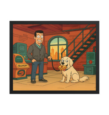 FUTURAMA Pet & Owner Poster – Planet Express Office