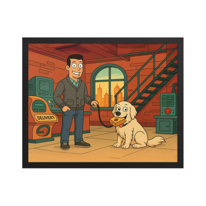 FUTURAMA Pet & Owner Poster – Planet Express Office