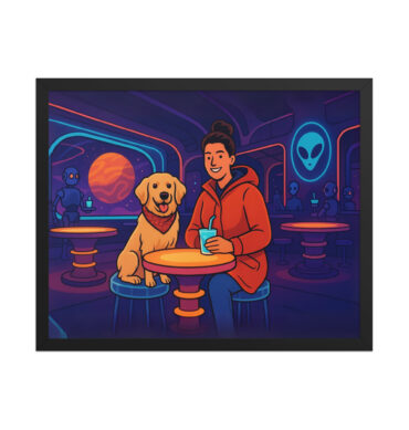 FUTURAMA – Intergalactic Lounge Custom Pet Poster