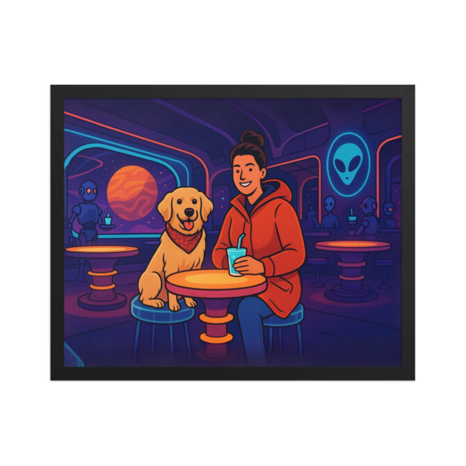 FUTURAMA – Intergalactic Lounge Custom Pet Poster