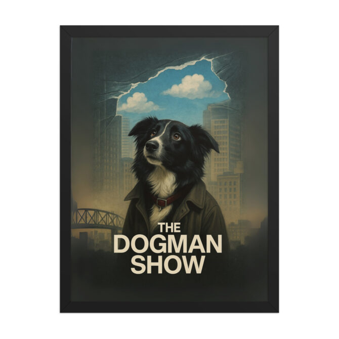 The Dogman Show – Custom Pet Movie Poster | Framed Artwork - Image 4