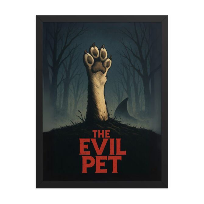 The Evil Pet – Custom Pet Poster in “The Evil Dead” Movie Style - Image 4