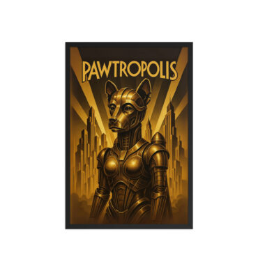 Pawtropolis – Custom Pet Metropolis Movie Poster Print