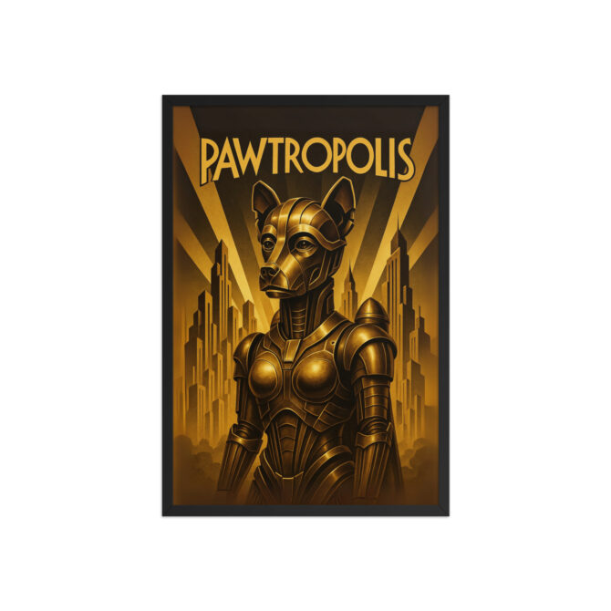 Pawtropolis – Custom Pet Metropolis Movie Poster Print