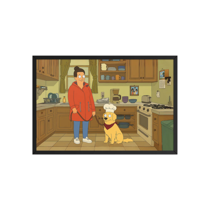 BOB'S BURGERS – Apartment Kitchen Custom Pet Poster - Image 4