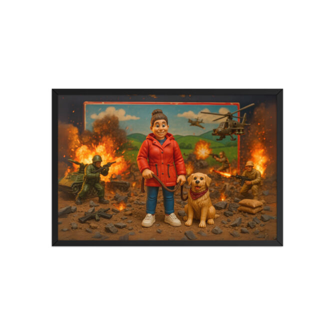ROBOT CHICKEN Toy Battlefield Custom Pet & Owner Poster - Image 4