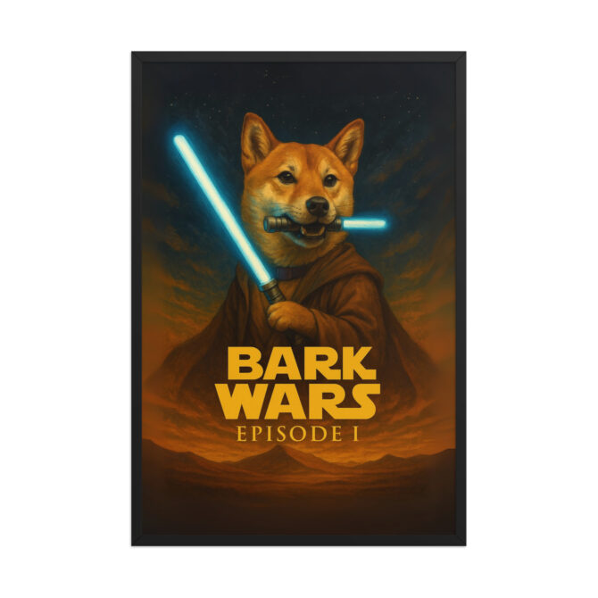 Custom Pet Star Wars Poster – Bark Wars: Episode I Print - Image 5