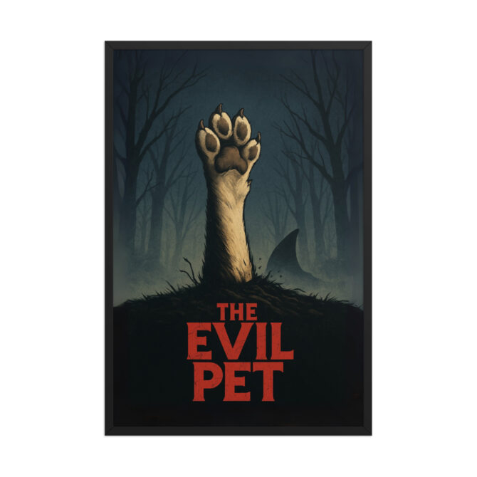 The Evil Pet – Custom Pet Poster in “The Evil Dead” Movie Style - Image 5