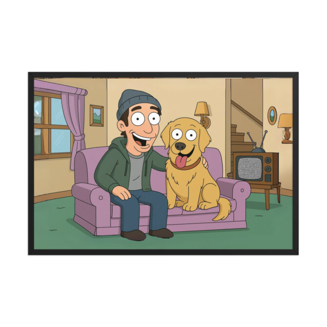 FAMILY GUY – Living Room Cartoon Pet Poster - Image 5