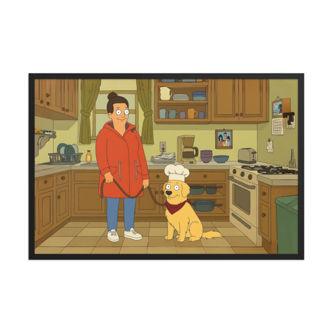 BOB'S BURGERS – Apartment Kitchen Custom Pet Poster - Image 5