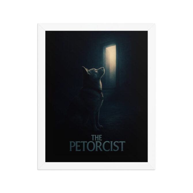 The Petorcist – Custom Pet Movie Poster (Framed Artwork) - Image 6
