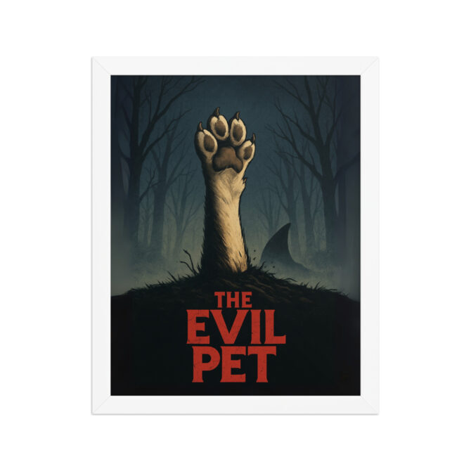The Evil Pet – Custom Pet Poster in “The Evil Dead” Movie Style - Image 6