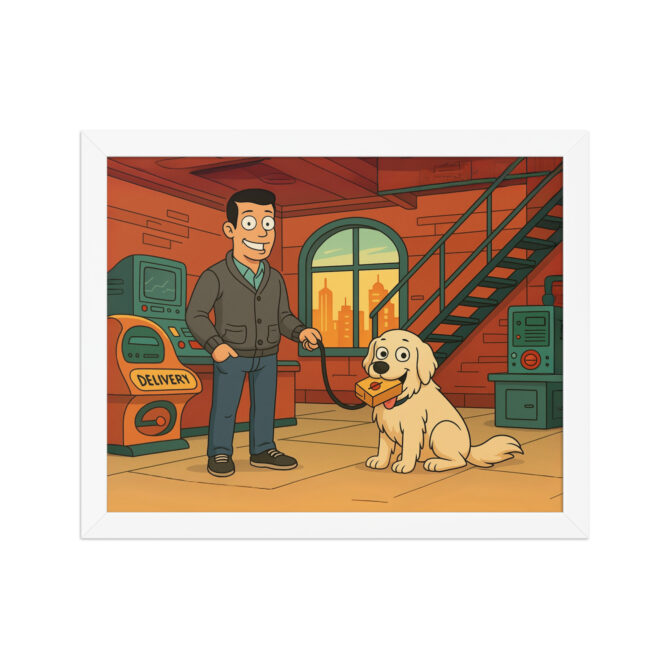 FUTURAMA Pet & Owner Poster – Planet Express Office - Image 6