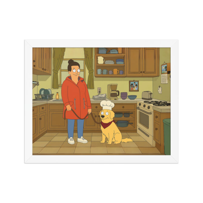 BOB'S BURGERS – Apartment Kitchen Custom Pet Poster - Image 6
