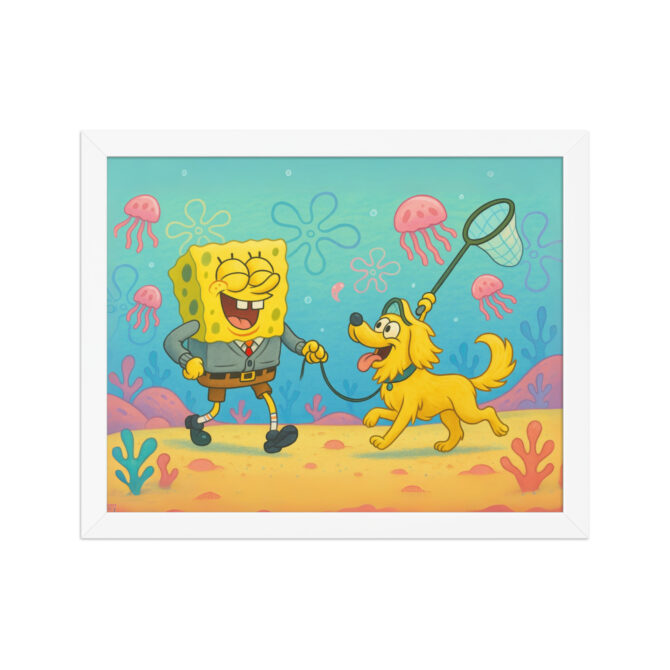 SpongeBob SquarePants Jellyfish Field Custom Pet Poster - Image 6