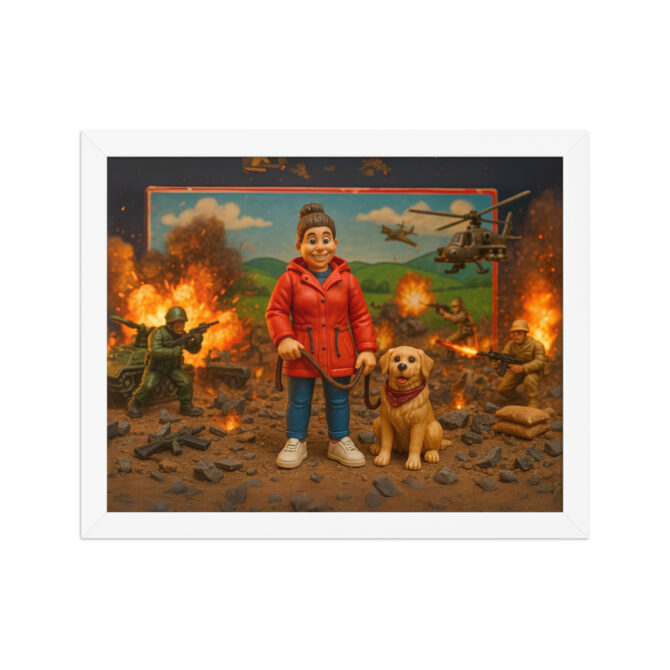 ROBOT CHICKEN Toy Battlefield Custom Pet & Owner Poster - Image 6